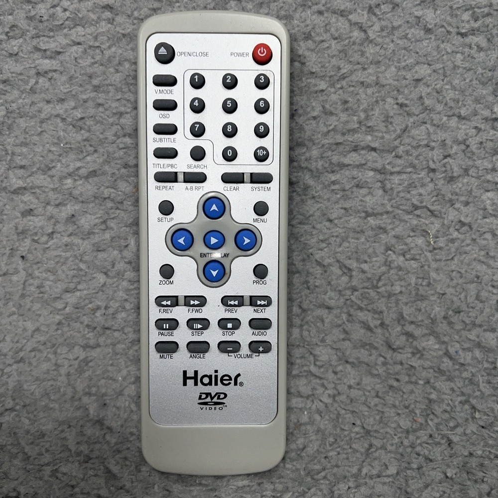 OEM‎ Haier DVD Video Remote Control Original Genuine JX-2006B